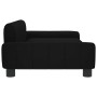 Cama para perros de tela negra 90x53x30 cm en Camas para perros | Comprar online en Foru.es