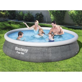 Bestway Piscina hinchable Fast Set con bomba 396x84 cm de Bestway, Piscinas - Ref: Foro24-3202552, Precio: 164,29 €, Descuent...