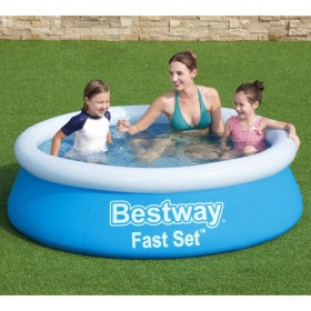 Bestway Piscina hinchable Fast Set redonda azul 183x51 cm de Bestway, Piscinas - Ref: Foro24-3202551, Precio: 31,19 €, Descue...