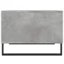 Mesa de centro madera contrachapada gris hormigón 60x50x36,5 cm de vidaXL, Mesas de centro - Ref: Foro24-830552, Precio: 51,2...