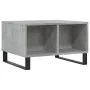 Mesa de centro madera contrachapada gris hormigón 60x50x36,5 cm de vidaXL, Mesas de centro - Ref: Foro24-830552, Precio: 51,2...