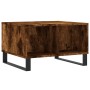 Mesa de centro madera contrachapada roble ahumado 60x50x36,5 cm de vidaXL, Mesas de centro - Ref: Foro24-830553, Precio: 51,8...