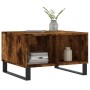 Mesa de centro madera contrachapada roble ahumado 60x50x36,5 cm de vidaXL, Mesas de centro - Ref: Foro24-830553, Precio: 51,8...