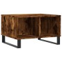 Mesa de centro madera contrachapada roble ahumado 60x50x36,5 cm de vidaXL, Mesas de centro - Ref: Foro24-830553, Precio: 51,8...