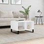 Mesa de centro madera contrachapada blanco 60x50x36,5 cm de vidaXL, Mesas de centro - Ref: Foro24-830548, Precio: 51,35 €, De...