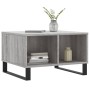 Mesa de centro madera contrachapada gris Sonoma 60x50x36,5 cm de vidaXL, Mesas de centro - Ref: Foro24-830554, Precio: 53,41 ...