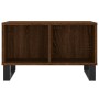 Mesa de centro madera contrachapada marrón roble 60x50x36,5 cm de vidaXL, Mesas de centro - Ref: Foro24-830555, Precio: 51,35...