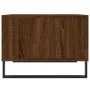 Mesa de centro madera contrachapada marrón roble 60x50x36,5 cm de vidaXL, Mesas de centro - Ref: Foro24-830555, Precio: 51,35...