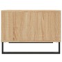 Mesa de centro madera contrachapada roble Sonoma 60x50x36,5 cm de vidaXL, Mesas de centro - Ref: Foro24-830551, Precio: 51,99...