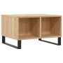Mesa de centro madera contrachapada roble Sonoma 60x50x36,5 cm de vidaXL, Mesas de centro - Ref: Foro24-830551, Precio: 51,99...