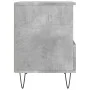 Nachttisch aus grauem Beton-Engineer-Holz 40x35x50 cm von vidaXL, Nachttische - Ref: Foro24-830628, Preis: 41,12 €, Rabatt: %