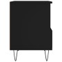 Mesita de noche madera contrachapada negro 40x35x50 cm de vidaXL, Mesitas de noche - Ref: Foro24-830622, Precio: 48,69 €, Des...