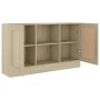 Aparador madera contrachapada color roble Sonoma 120x30,5x70 cm de vidaXL, Aparadores - Ref: Foro24-802780, Precio: 95,74 €, ...