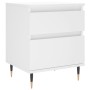 Mesita de noche madera contrachapada blanco 40x35x50 cm de vidaXL, Mesitas de noche - Ref: Foro24-830652, Precio: 49,85 €, De...