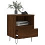 Mesitas noche 2 uds madera ingeniería marrón roble 40x35x50 cm de vidaXL, Mesitas de noche - Ref: Foro24-830635, Precio: 70,9...