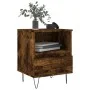 Nightstands 2 pcs engineered wood smoked oak 40x35x50 cm by vidaXL, Nightstands - Ref: Foro24-830631, Price: 68,05 €, Discoun...