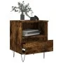 Nightstands 2 pcs engineered wood smoked oak 40x35x50 cm by vidaXL, Nightstands - Ref: Foro24-830631, Price: 68,05 €, Discoun...
