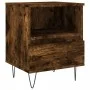Nightstands 2 pcs engineered wood smoked oak 40x35x50 cm by vidaXL, Nightstands - Ref: Foro24-830631, Price: 68,05 €, Discoun...