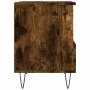 Nightstands 2 pcs engineered wood smoked oak 40x35x50 cm by vidaXL, Nightstands - Ref: Foro24-830631, Price: 68,05 €, Discoun...