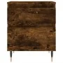 Bedside tables 2 units smoked oak engineered wood 40x35x50 cm by vidaXL, Nightstands - Ref: Foro24-830663, Price: 69,87 €, Di...