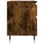 Bedside tables 2 units smoked oak engineered wood 40x35x50 cm by vidaXL, Nightstands - Ref: Foro24-830663, Price: 69,87 €, Di...
