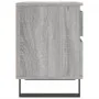 Mesita de noche madera de ingeniería gris Sonoma 40x35x50 cm de vidaXL, Mesitas de noche - Ref: Foro24-830696, Precio: 55,41 ...