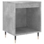Mesita de noche madera de ingeniería gris hormigón 40x35x50 cm de vidaXL, Mesitas de noche - Ref: Foro24-830708, Precio: 36,3...
