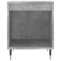 Mesita de noche madera de ingeniería gris hormigón 40x35x50 cm de vidaXL, Mesitas de noche - Ref: Foro24-830708, Precio: 36,3...