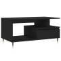 Mesa de centro madera contrachapada negro 90x49x45 cm de vidaXL, Mesas de centro - Ref: Foro24-831013, Precio: 67,83 €, Descu...
