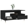 Mesa de centro madera contrachapada negro 90x49x45 cm de vidaXL, Mesas de centro - Ref: Foro24-831013, Precio: 67,83 €, Descu...