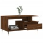 Mesa de centro madera contrachapada roble marrón 90x49x45 cm de vidaXL, Mesas de centro - Ref: Foro24-831019, Precio: 66,76 €...