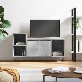 Mueble para TV madera contrachapada gris hormigón 100x35x55 cm de vidaXL, Muebles TV - Ref: Foro24-831320, Precio: 59,33 €, D...
