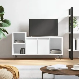Mueble para TV madera contrachapada blanco 100x35x55 cm de vidaXL, Muebles TV - Ref: Foro24-831316, Precio: 59,50 €, Descuent...