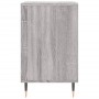 Mueble zapatero madera contrachapada gris Sonoma 102x36x60 cm de vidaXL, Zapateros y organizadores de calzado - Ref: Foro24-8...