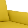 Juego de sofás con cojines 2 piezas terciopelo amarillo en Sofás | Comprar online en Foru.es