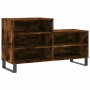 Mueble zapatero madera contrachapada roble ahumado 102x36x60 cm de vidaXL, Zapateros y organizadores de calzado - Ref: Foro24...