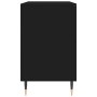 Mueble zapatero madera contrachapada negro 102x36x60 cm de vidaXL, Zapateros y organizadores de calzado - Ref: Foro24-831405,...