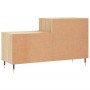 Mueble zapatero madera contrachapada roble Sonoma 102x36x60 cm de vidaXL, Zapateros y organizadores de calzado - Ref: Foro24-...