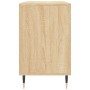 Mueble zapatero madera contrachapada roble Sonoma 102x36x60 cm de vidaXL, Zapateros y organizadores de calzado - Ref: Foro24-...