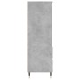 Aparador alto madera contrachapada gris hormigón 40x36x110 cm de vidaXL, Aparadores - Ref: Foro24-831504, Precio: 65,97 €, De...