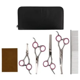 5-piece stainless steel dog grooming scissors set by vidaXL, Pet hair clippers - Ref: Foro24-172416, Price: 42,06 €, Discount: %