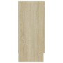 Aparador madera contrachapada color roble Sonoma 120x30,5x70 cm de vidaXL, Aparadores - Ref: Foro24-802780, Precio: 95,74 €, ...