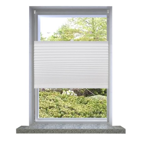 Plisse Persiana Blanco Cortina Plisada 50X125cm de vidaXL, Persianas y estores - Ref: Foro24-240590, Precio: 20,64 €, Descuen...