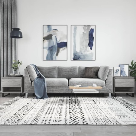 Mesas de centro 2 uds madera ingeniería gris Sonoma 50x46x50 cm de vidaXL, Mesas de centro - Ref: Foro24-830937, Precio: 74,0...