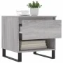 Coffee tables 2 pcs Sonoma gray engineered wood 50x46x50 cm by vidaXL, Coffee table - Ref: Foro24-830937, Price: 73,39 €, Dis...