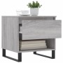 Mesas de centro 2 uds madera ingeniería gris Sonoma 50x46x50 cm de vidaXL, Mesas de centro - Ref: Foro24-830937, Precio: 74,0...