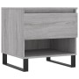 Mesas de centro 2 uds madera ingeniería gris Sonoma 50x46x50 cm de vidaXL, Mesas de centro - Ref: Foro24-830937, Precio: 74,0...