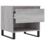 Coffee tables 2 pcs Sonoma gray engineered wood 50x46x50 cm by vidaXL, Coffee table - Ref: Foro24-830937, Price: 73,39 €, Dis...