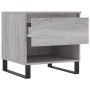 Mesas de centro 2 uds madera ingeniería gris Sonoma 50x46x50 cm de vidaXL, Mesas de centro - Ref: Foro24-830937, Precio: 74,0...