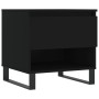 Mesas de centro 2 uds madera de ingeniería negro 50x46x50 cm de vidaXL, Mesas de centro - Ref: Foro24-830927, Precio: 74,16 €...